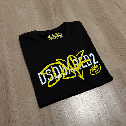 Camiseta Dsq negra